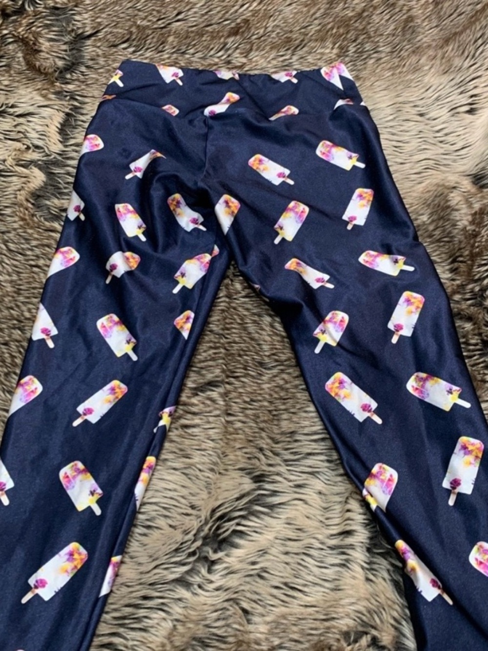 Goldsheep Popsicle Crop Leggings Size S
